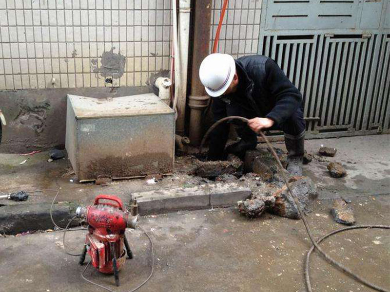 昌洒镇疏通下水道-洗菜池疏通